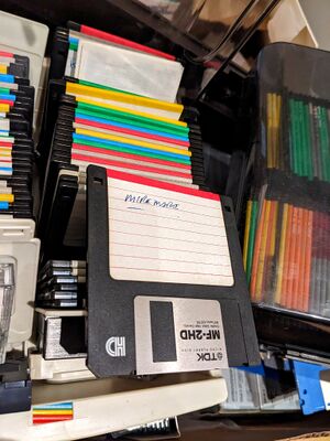 Mire Mare floppy disk.jpg