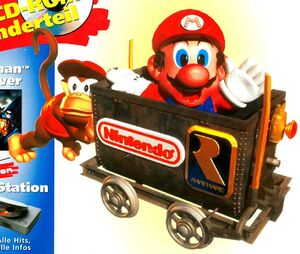 DKC2 Mario & Diddy Kong Minecart.jpg